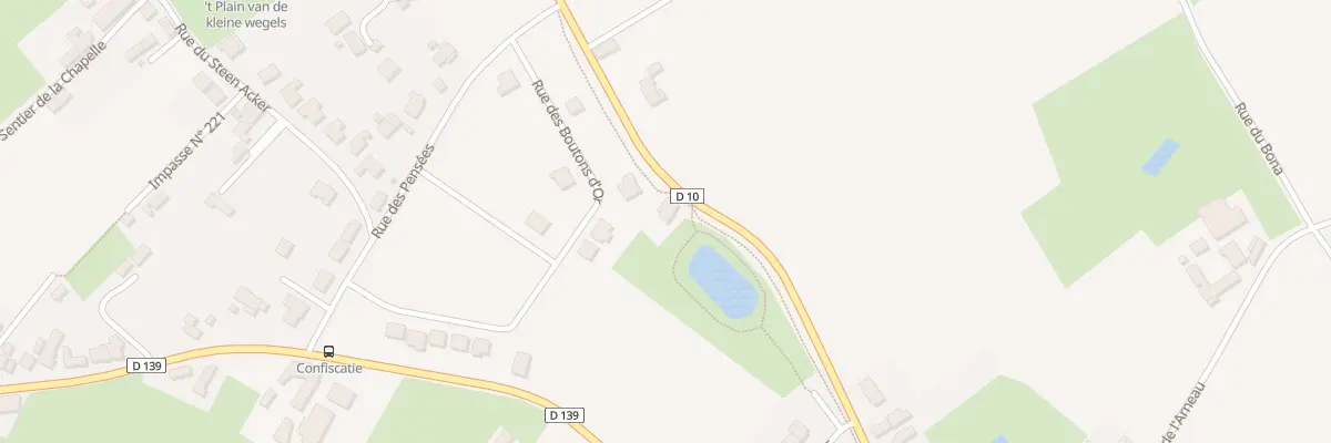 Plan du 1183 Rue de la Gare à Boeschepe