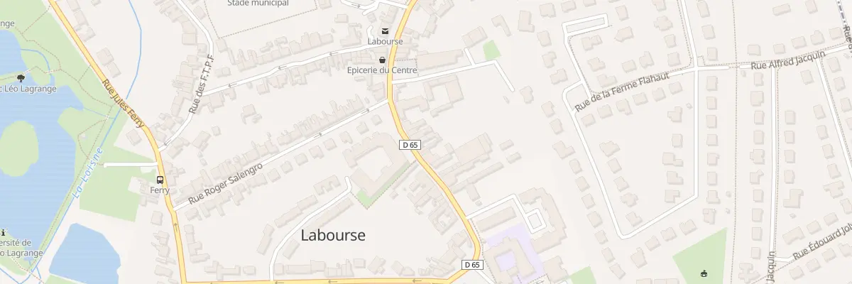 Plan du 45 Rue Achille Larue à Labourse