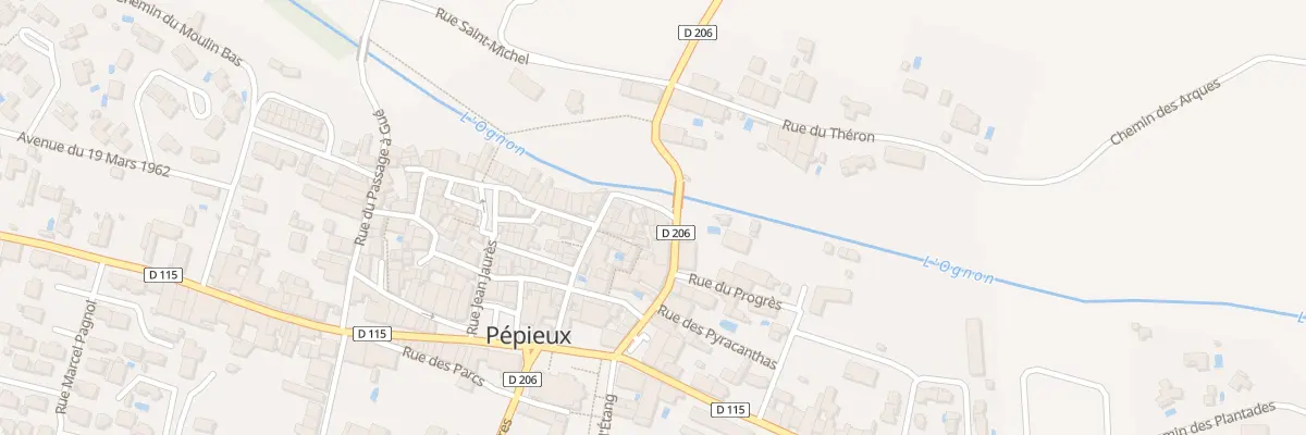 Plan du 3 Rue du Pont Neuf à Pépieux