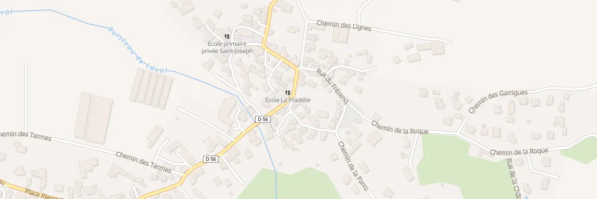 Plan du 1 Rue de la Milhau à Agen-d’Aveyron