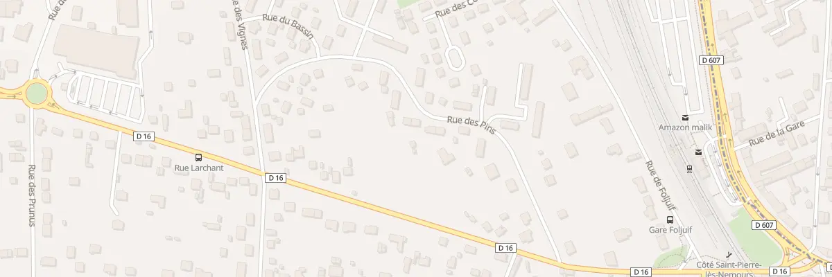 Plan du 17B Rue des Pins à Saint-Pierre-lès-Nemours