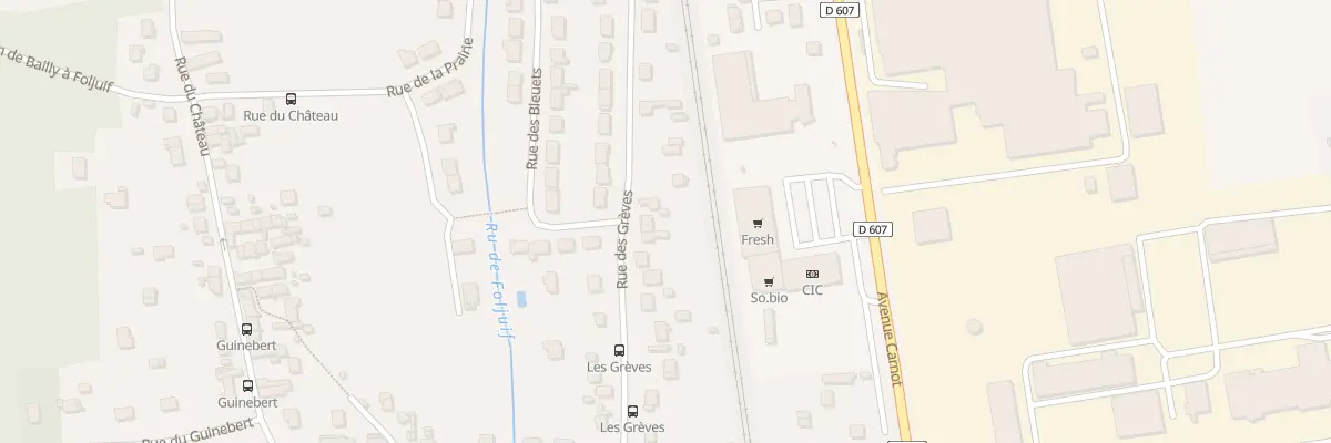 Plan du 20 Rue des Greves à Saint-Pierre-lès-Nemours