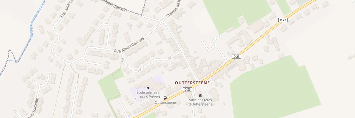 Plan du 65 Rue de l’Abbe Deback à Bailleul