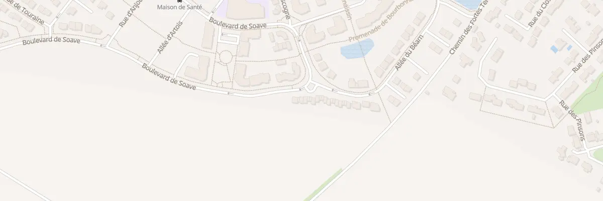 Plan du 35 Bd de Soave à Claye-Souilly