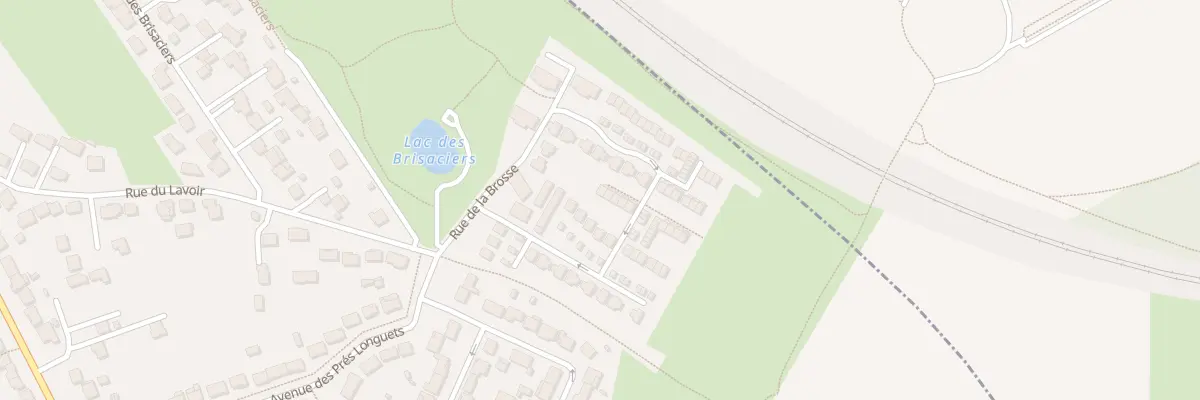 Plan du 28 Rue de la Brosse à Collégien