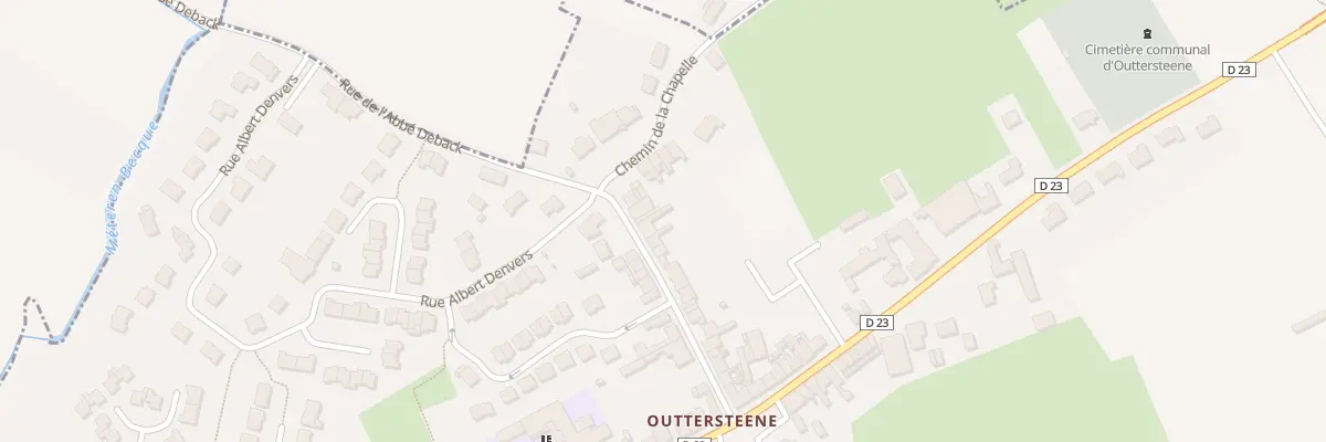 Plan du 138 Rue de l’Abbe Deback à Bailleul