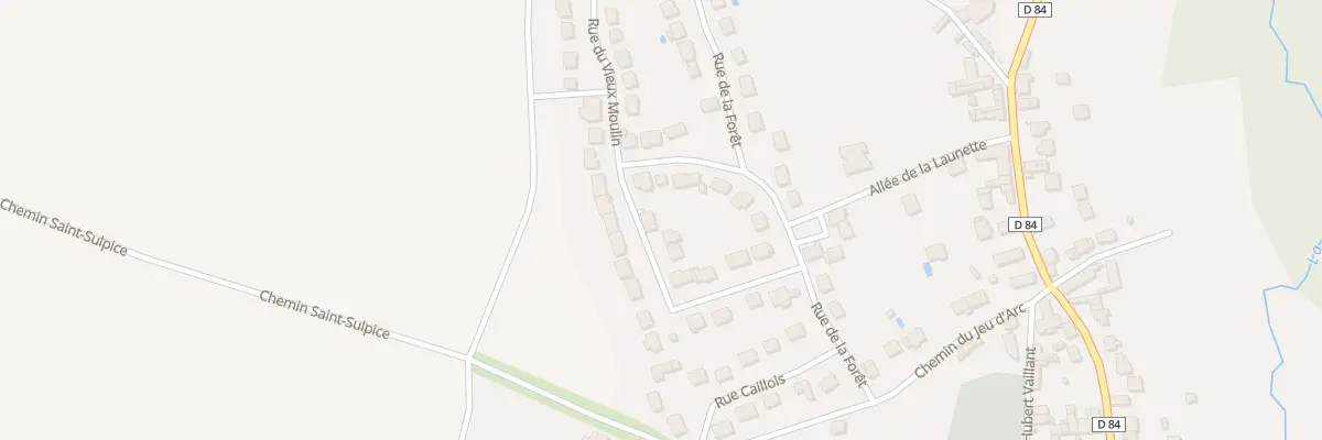 Plan du 14 Rue du Vieux Moulin à Ver-sur-Launette
