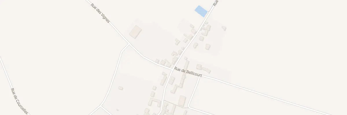 Plan du 281 Rue de Cuvilly à Lataule