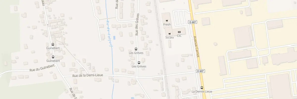 Plan du 10 Rue des Greves à Saint-Pierre-lès-Nemours