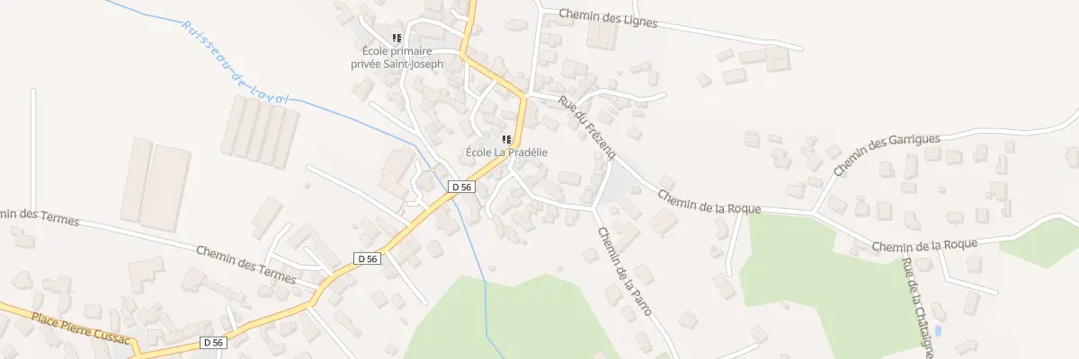Plan du 9 Rue de la Milhau à Agen-d’Aveyron