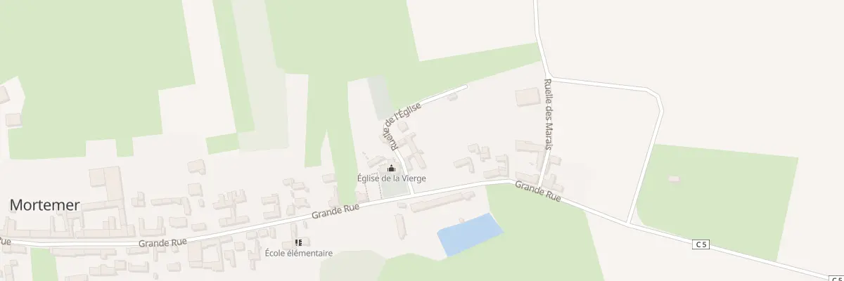 Plan du 4 Rle de l’Eglise à Mortemer