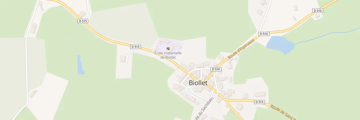 Plan du 5081 Le Bourg à Biollet