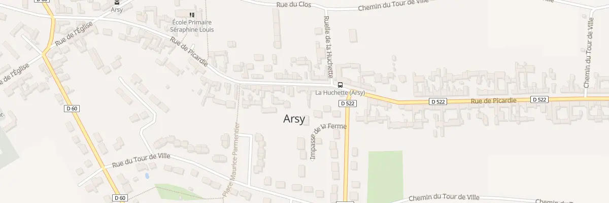 Plan du 79 Rue de Picardie à Arsy