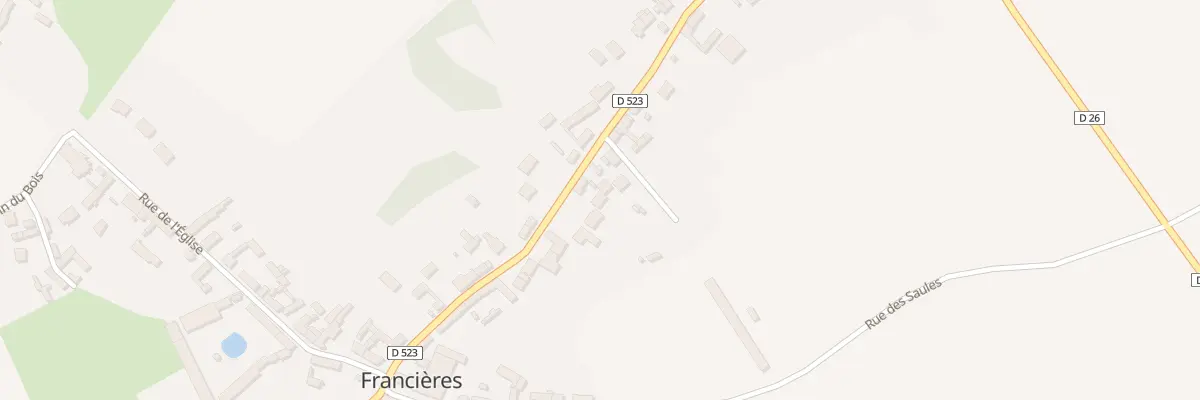 Plan du 21T Rue de la Maladrerie à Francières