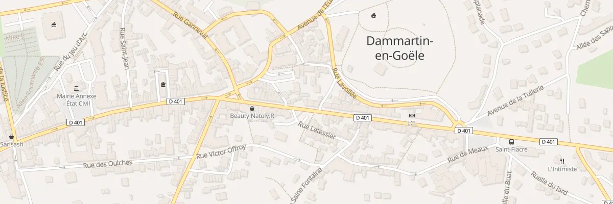 Plan du 143 Rue du Général de Gaulle à Dammartin-en-Goële