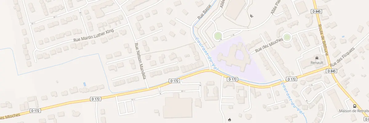 Plan du 366 Rue des Mioches à Lestrem