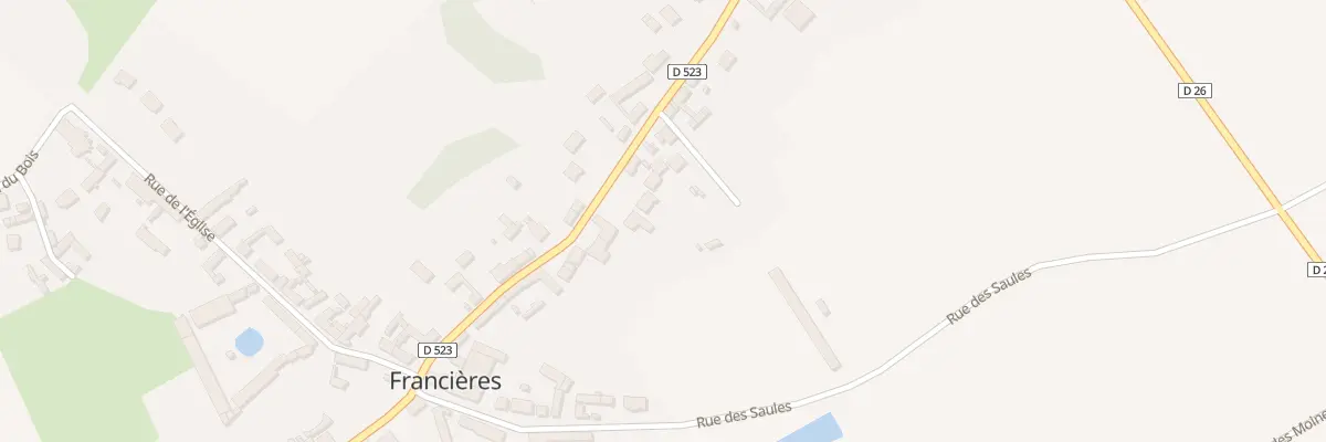 Plan du 19 Rue de la Maladrerie à Francières