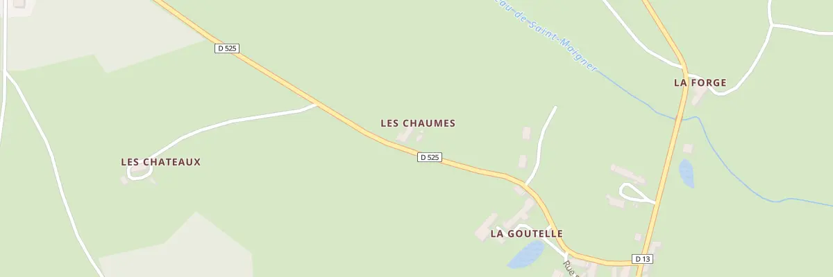 Plan du 5062 Les Chaumes à Saint-Maigner