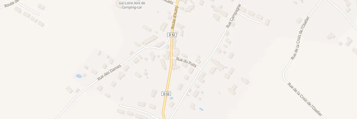 Plan du 55 Rte d’Autry à Saint-Brisson-sur-Loire