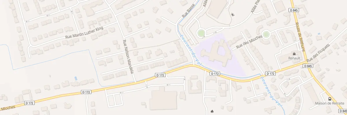 Plan du 358 Rue des Mioches à Lestrem