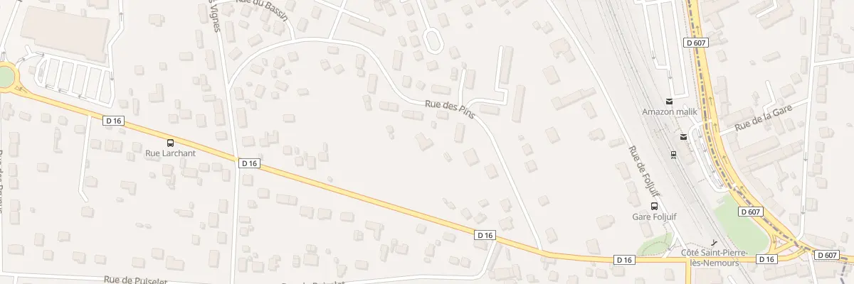 Plan du 13B Rue des Pins à Saint-Pierre-lès-Nemours
