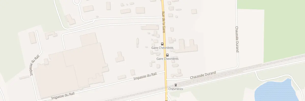 Plan du 972 Rue de la Gare à Chevrières