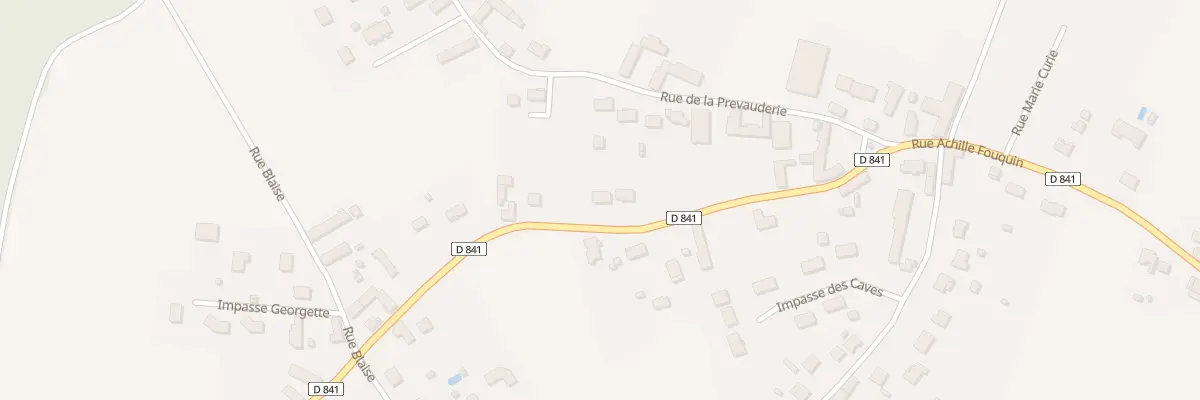 Plan du 94 Rue Achille Fouquin à Corquilleroy