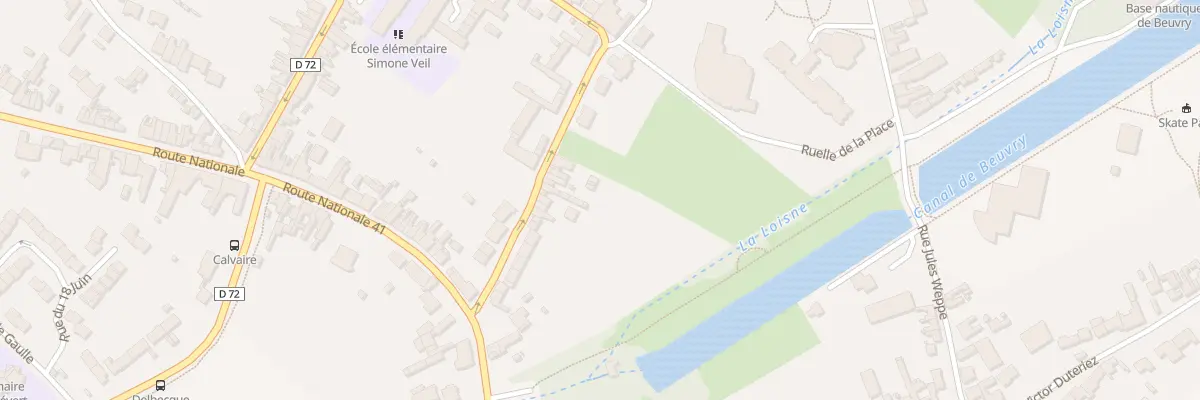 Plan du 373 Rue Pasteur à Beuvry