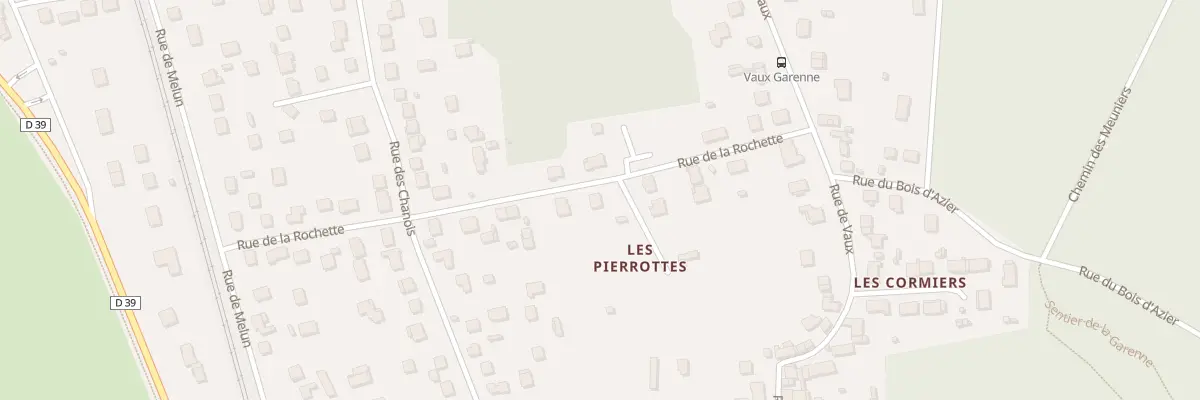 Plan du 12 Rue de la Rochette à Livry-sur-Seine