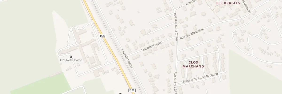 Plan du 10 Rue des Noyers à Livry-sur-Seine