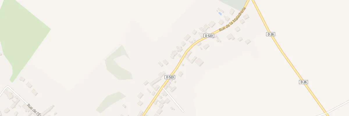 Plan du 36 Rue de la Maladrerie à Francières