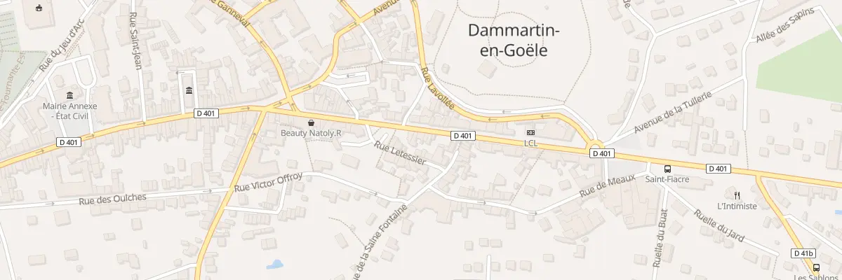 Plan du 146 Rue du Général de Gaulle à Dammartin-en-Goële