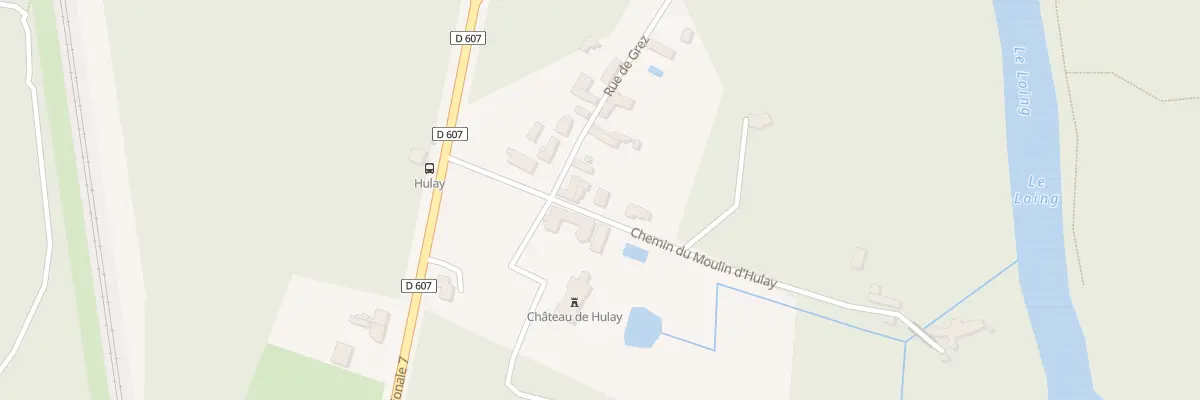 Plan du 5429 Che du Moulin d’Hulay à Grez-sur-Loing