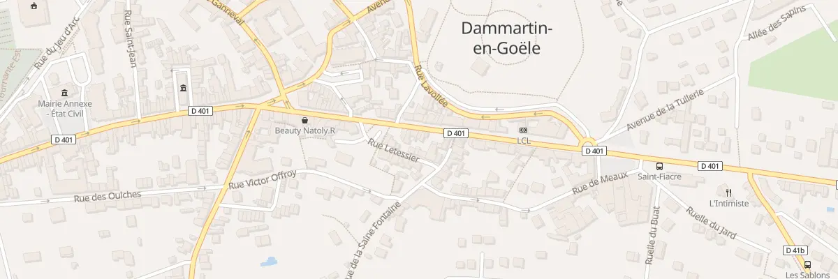 Plan du 148 Rue du Général de Gaulle à Dammartin-en-Goële