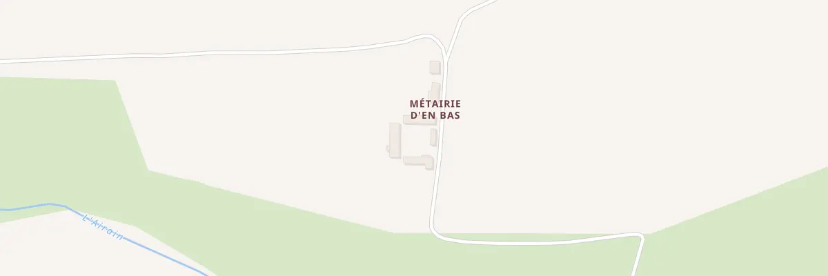 Plan du 105 Metairie d’En Bas à Osmery