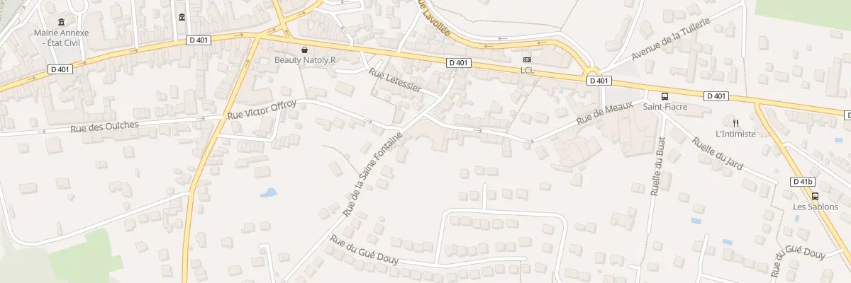 Plan du 1 Rue de Meaux à Dammartin-en-Goële