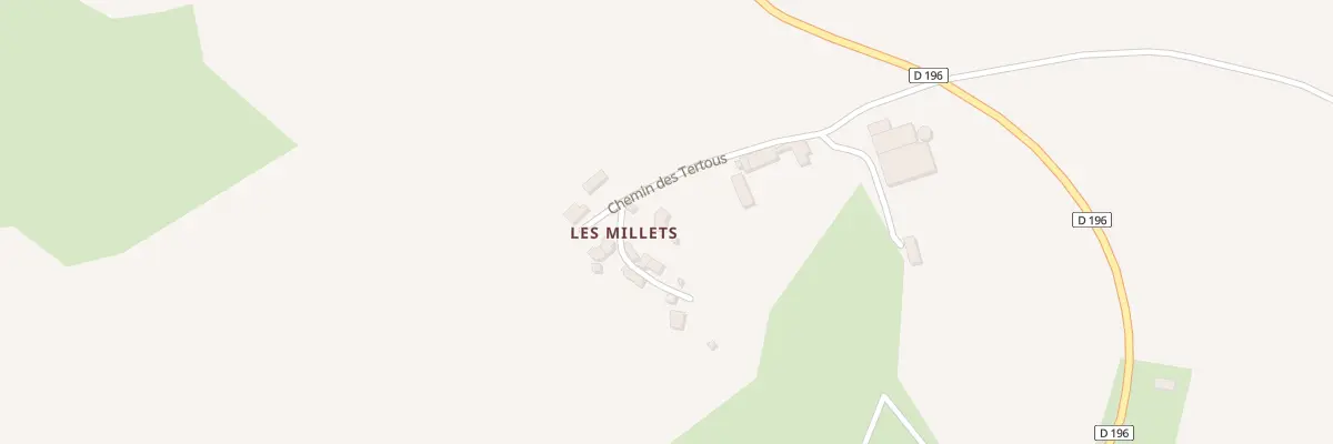 Plan du 233 Che des Tertous à Neuilly-en-Sancerre