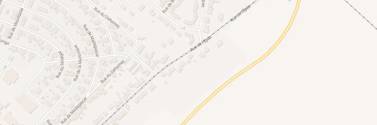 Plan du 72 Rue de l’Epée à Sains-en-Gohelle