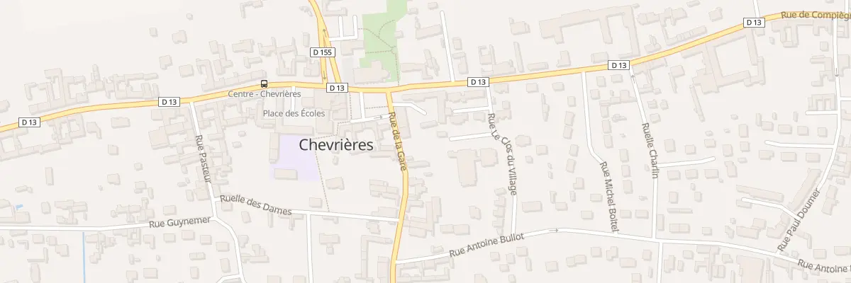 Plan du 47 Rue de la Gare à Chevrières