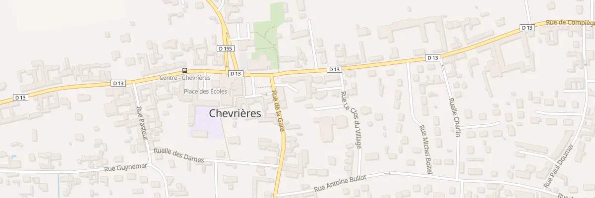 Plan du 35 Rue de la Gare à Chevrières