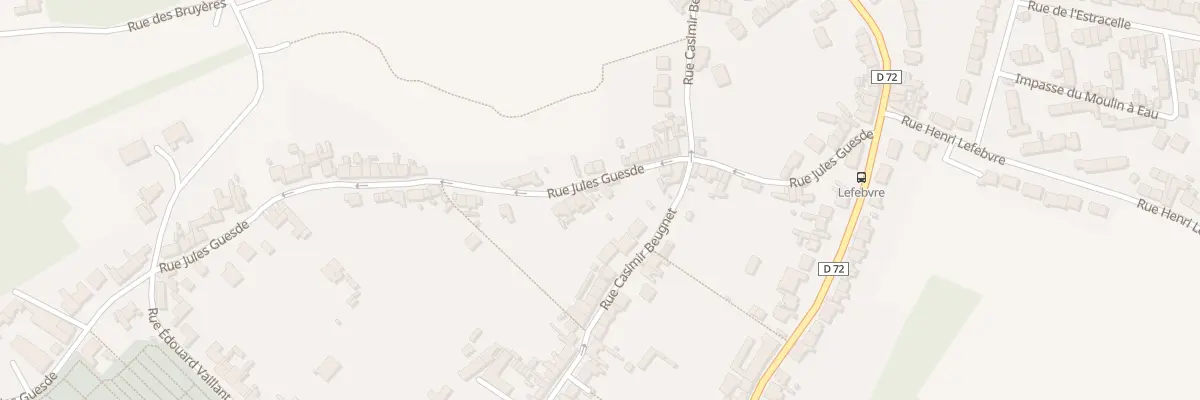 Plan du 115 Rue Jules Guesde à Beuvry