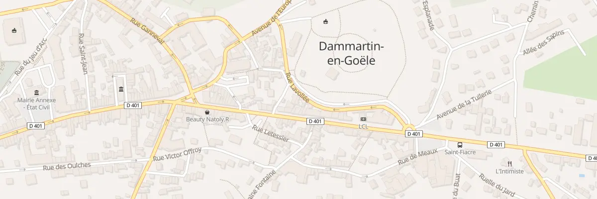 Plan du 11 Rue Lavollée à Dammartin-en-Goële