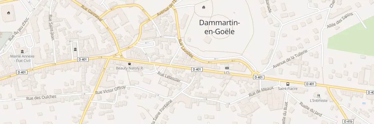 Plan du 153 Rue du Général de Gaulle à Dammartin-en-Goële