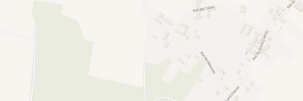 Plan du 33 Rue des Beauvais à Treilles-en-Gâtinais