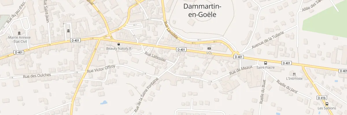 Plan du 13 Rue Letessier à Dammartin-en-Goële