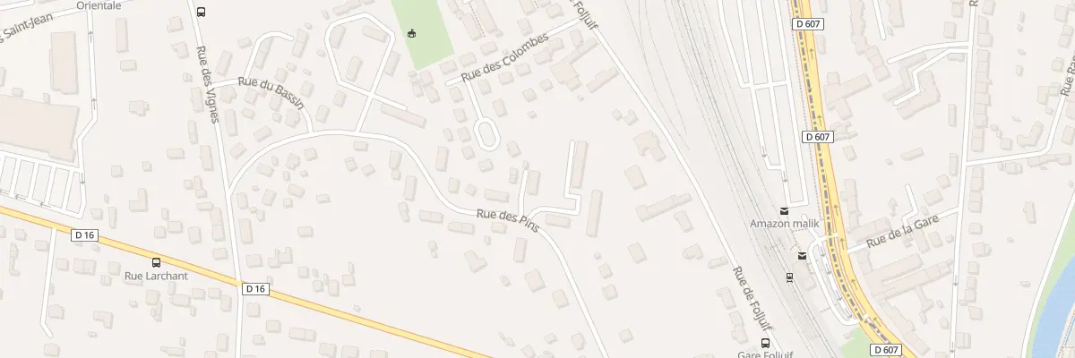 Plan du 20 Rue des Pins à Saint-Pierre-lès-Nemours