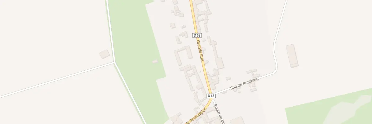 Plan du 37 Rue Grande Rue à Fescamps