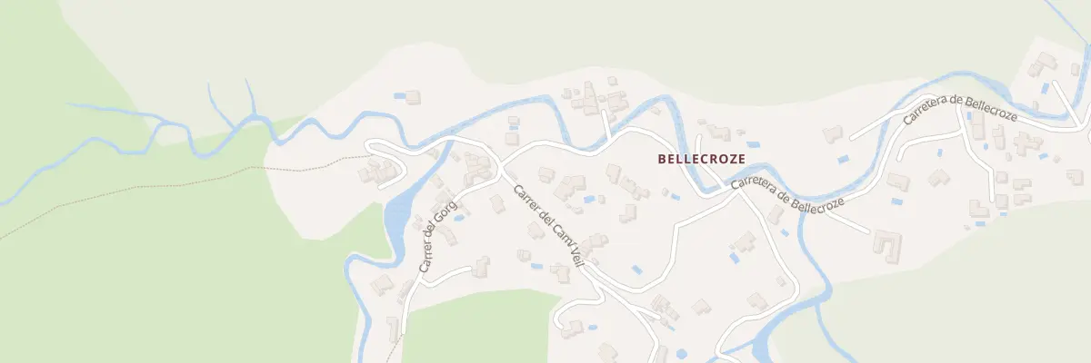 Plan du 5001 Bellecrose à Camélas