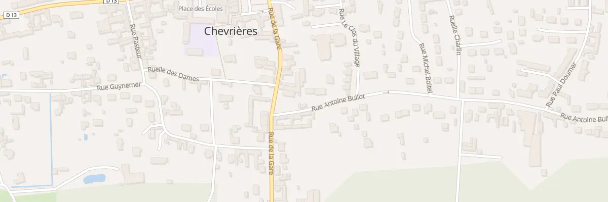 Plan du 45 Rue Antoine Bullot à Chevrières