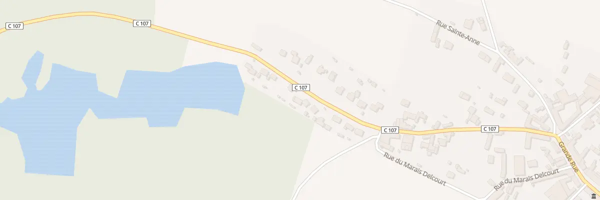 Plan du 25 Rue de Chipilly à Étinehem-Méricourt